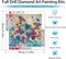 Diamond Painting Kits for Adults, Butterfly Flower 5D Diamond Art Kits for Beginner DIY Full Drill Diamond Dots Crystal Craft Kits for Home Wall Decor Gifts(12X12 Inch/Butterfly)